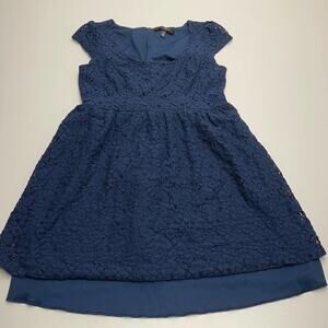 HEART SOUL Girls Medium Blue Party Dress Juniors